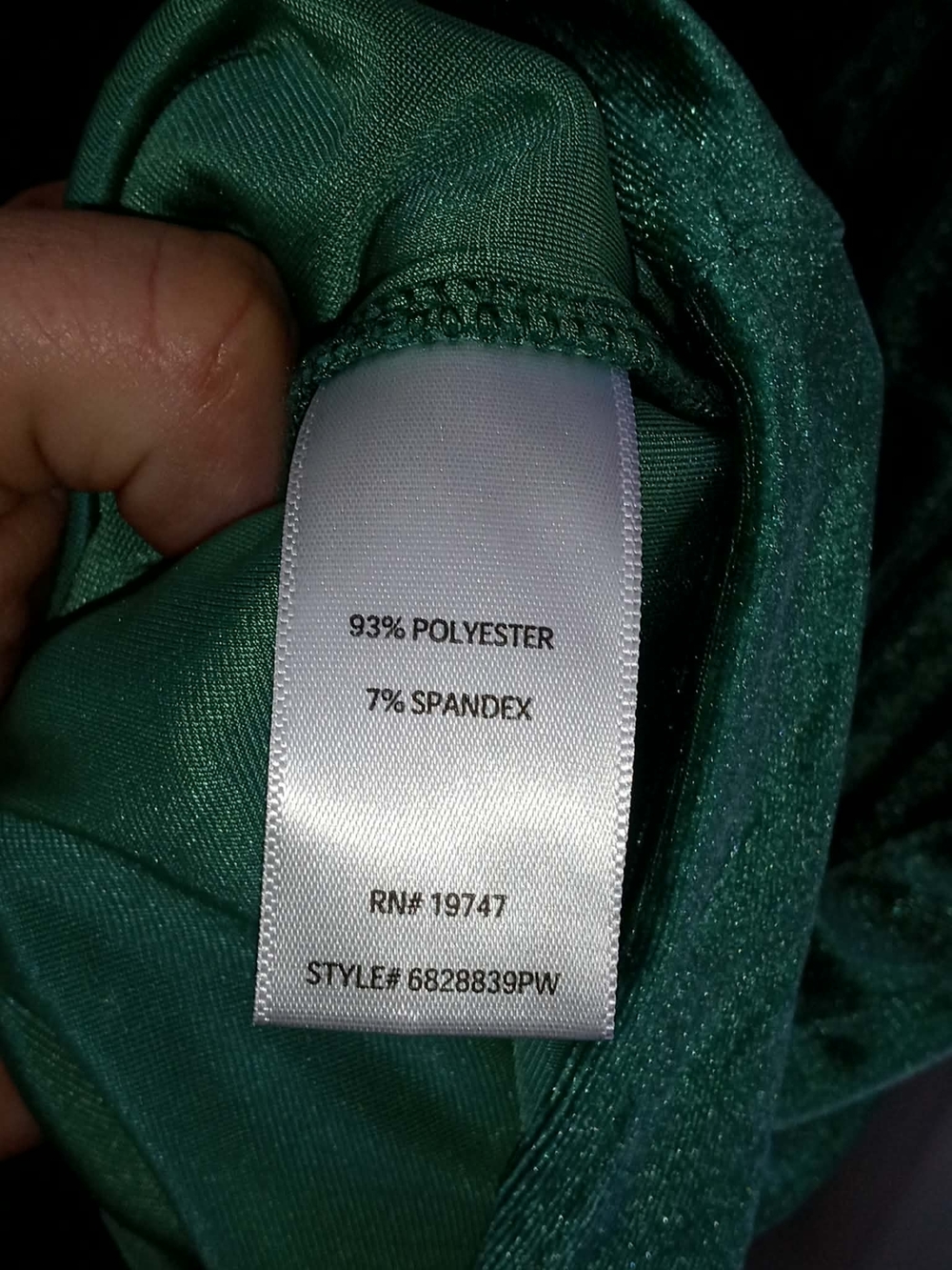 XXL Plus Pioneer Woman Velvet Embroidered Shirt Flowy Stretch Green Goth Peasant - Picture 6 of 6